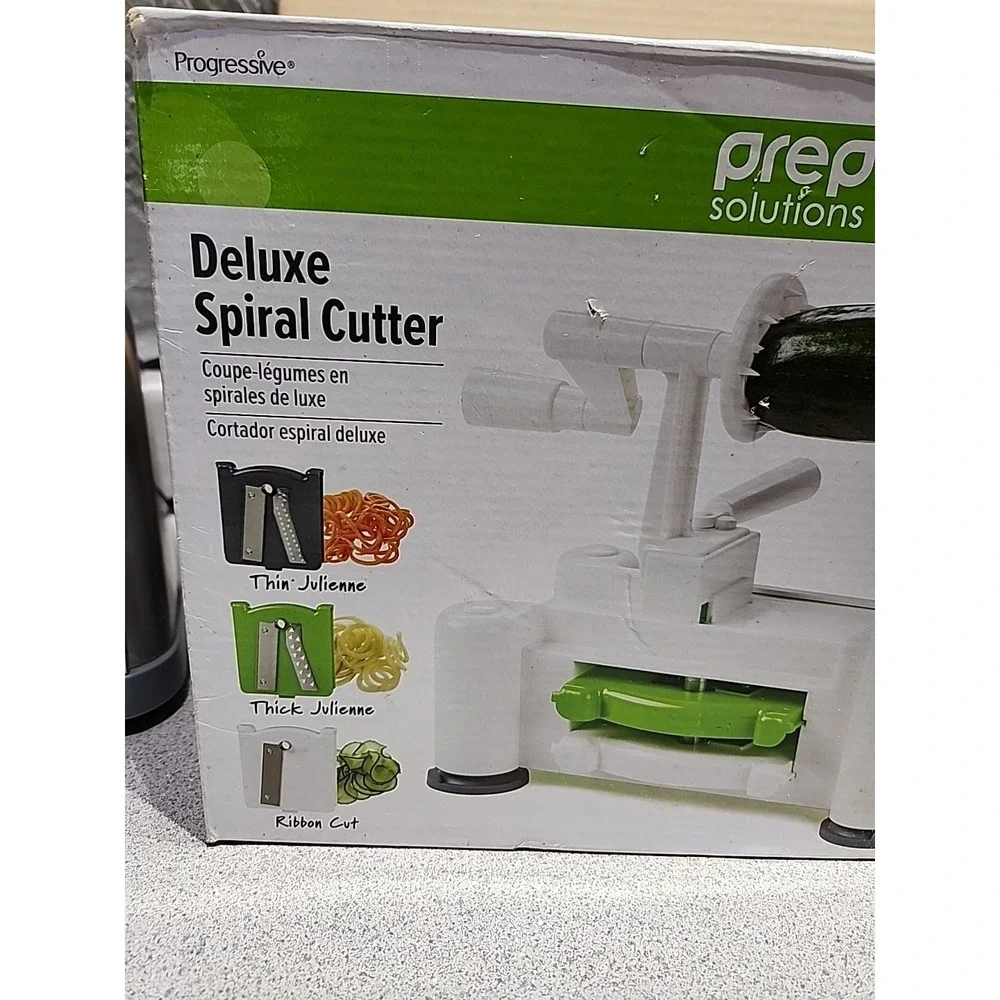 Spiral Produce Cutter By Progressive Deluxe Never Used In Original Open Box